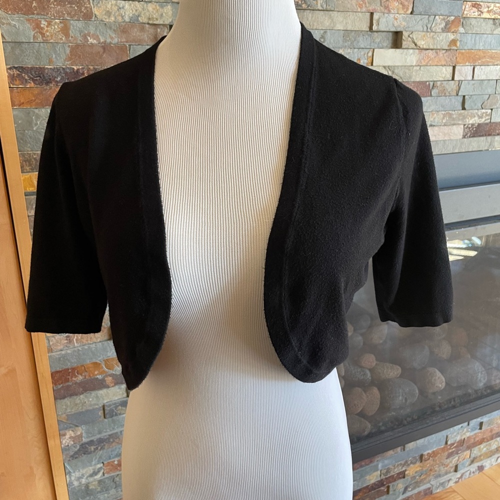 Crop Open Cardigan Sweater